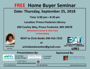 Home Buyer Seminar with Chris Banks