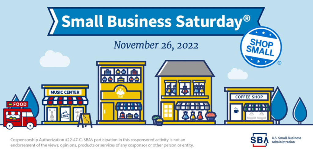 Small business Saturday 11-26-2022